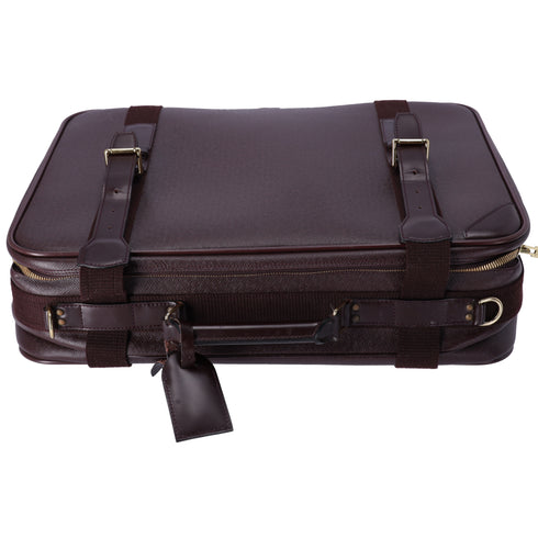 Louis Vuitton Satellite Taiga Boston Travel Bag M30096 Acajou Calf